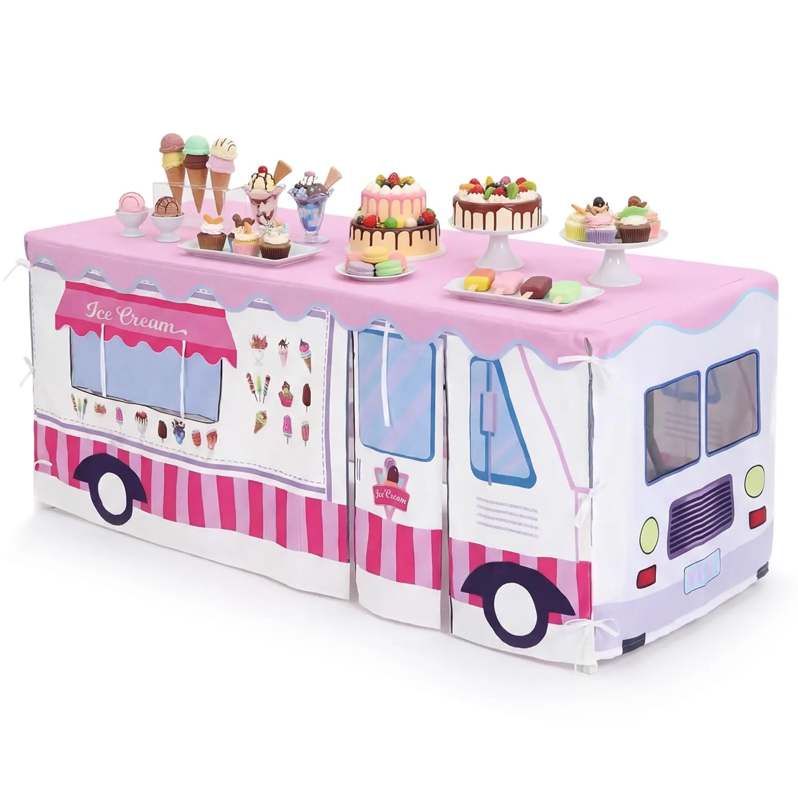 Home Textiles News - 19種類のスタイルの大きなテーブルクロス、ゲームルーム、子供用デスク、キャッスルカバー、テーブルクロステント、誕生日、屋内および屋外に最適