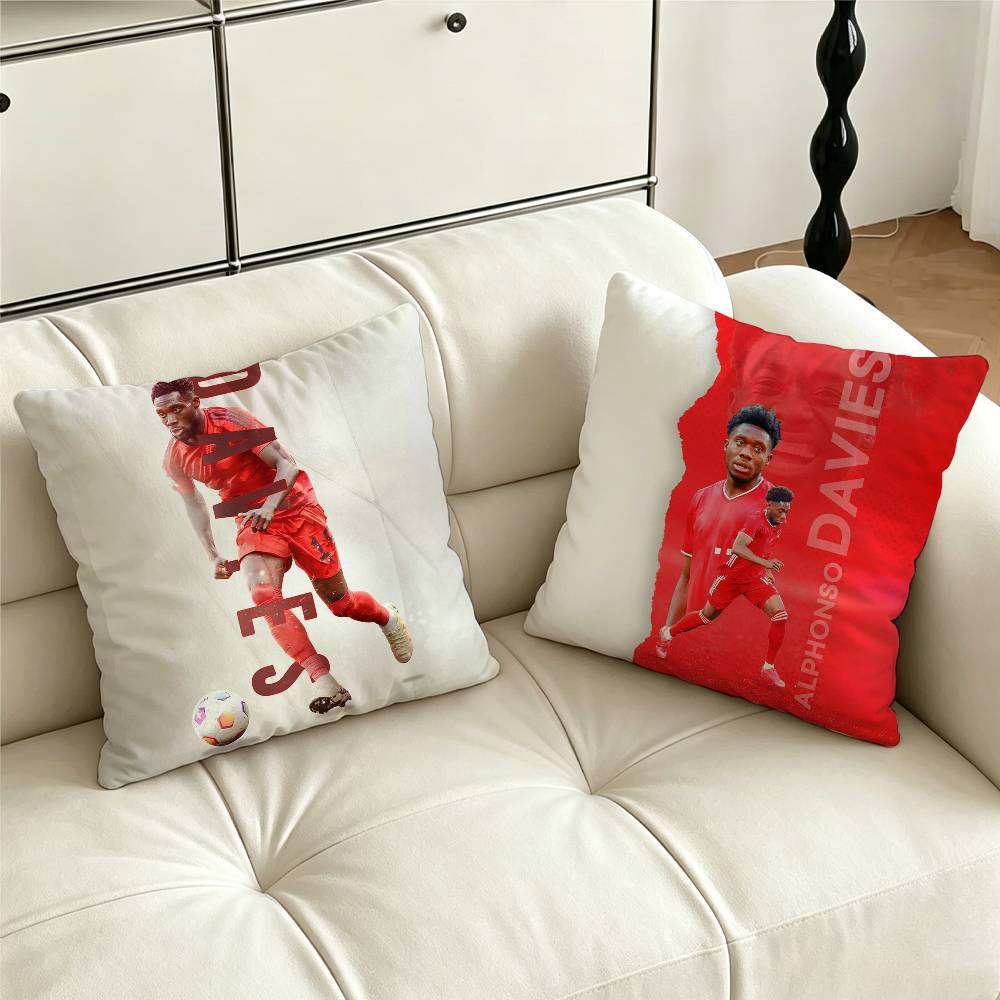 Home Textiles Canada - カナダ A-アルフォンソ D-デイビス 枕カバー クッションカバー 車やソファ用装飾枕カバー