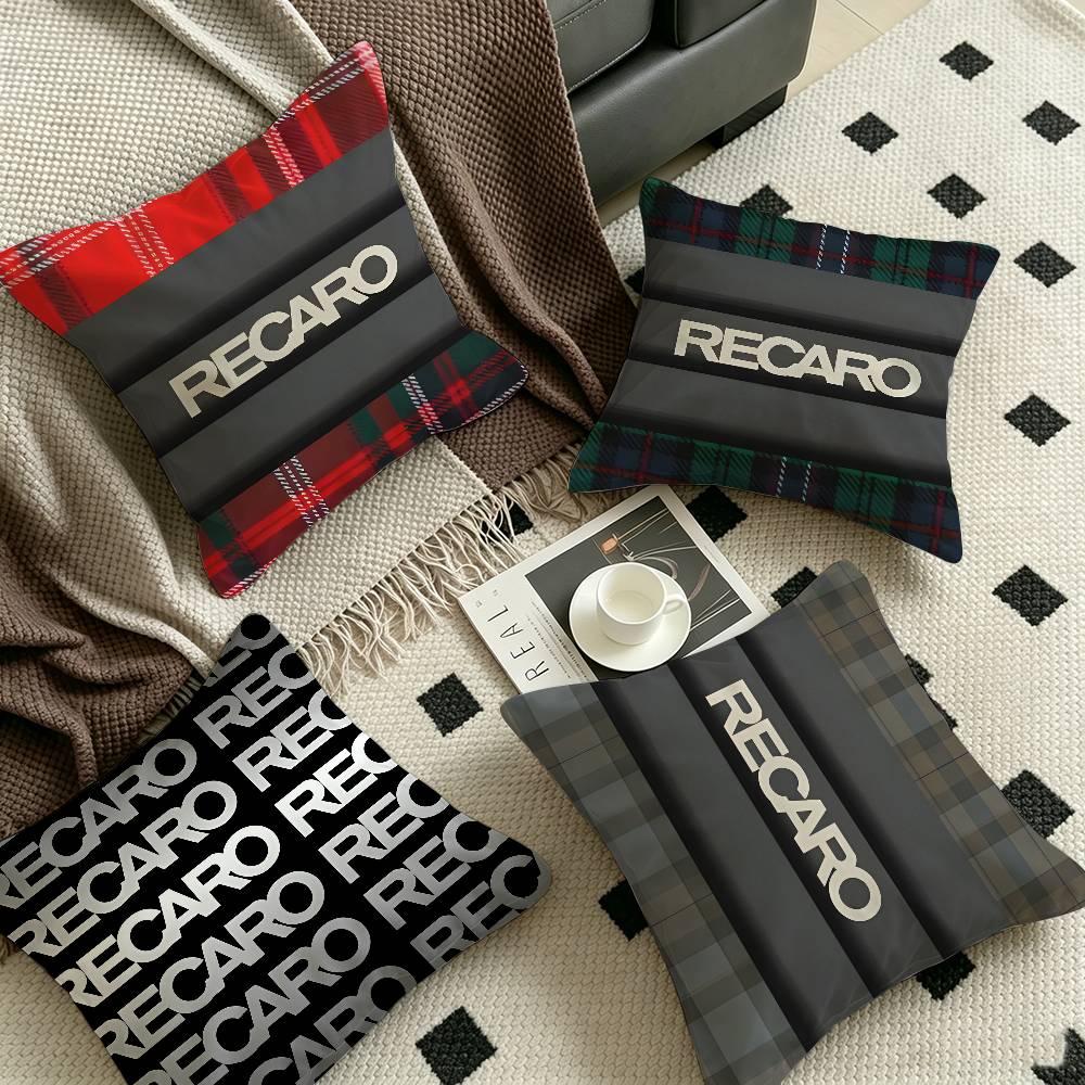 Home Textiles Logo - R-Recaro ロゴパーソナライズされた写真テキストホーム装飾枕家庭用ギフト 45x45cm