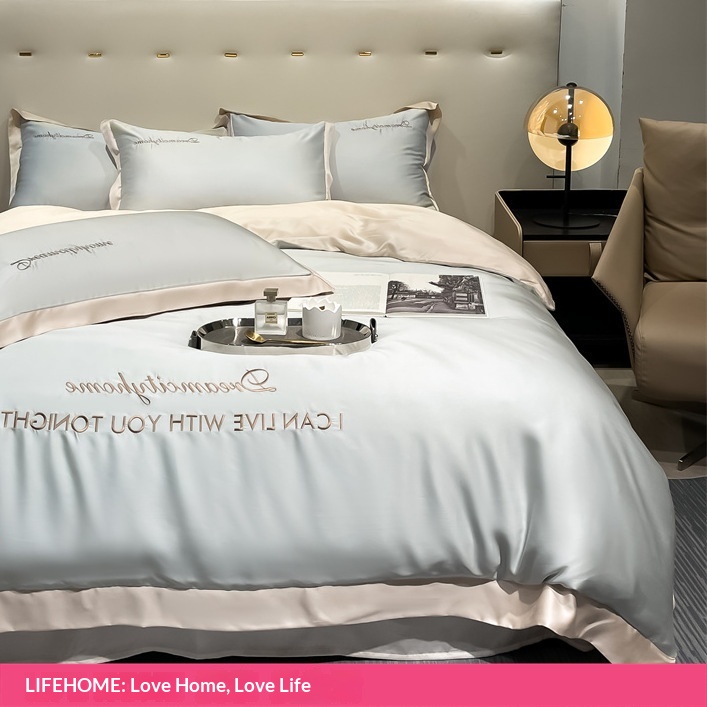 アイスシルク高級4点セット　軽やかな高級感　シルキーで滑らか - Silk Sheet Set のレビューと価格