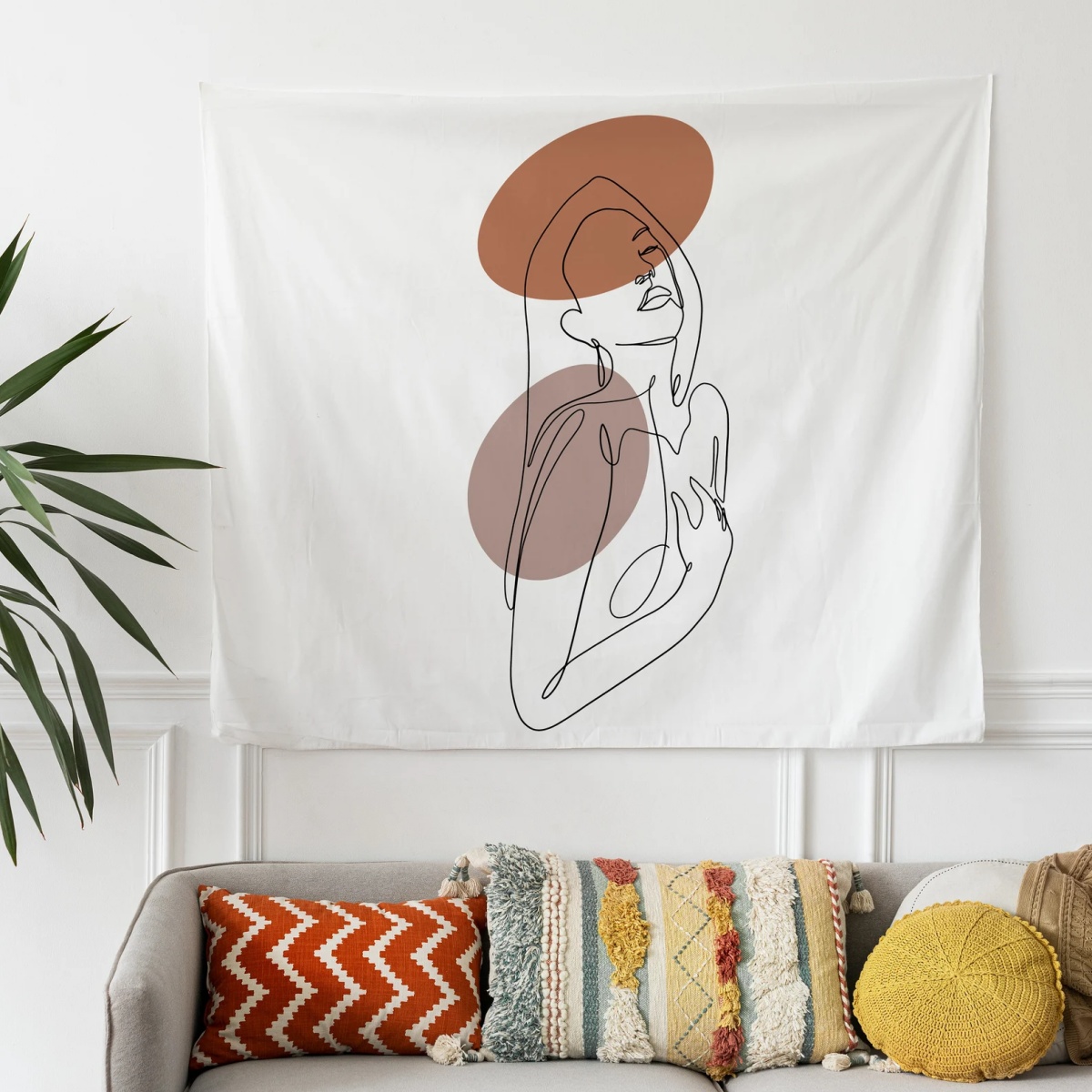 パーソナライズされたカスタムタペストリー—誕生日、結婚式、ハ - Textiles For Home のレビューと価格