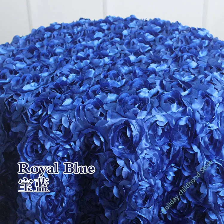 3D バラの花びらテーブルクロスカーペット結婚式パーティー宴 - Home Textiles News のレビューと価格