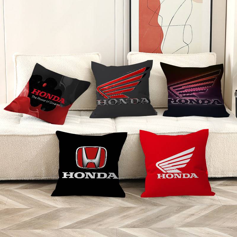 H-HONDAs オートバイロゴパーソナライズされた写真テキ - Home Textiles Logo のレビューと価格
