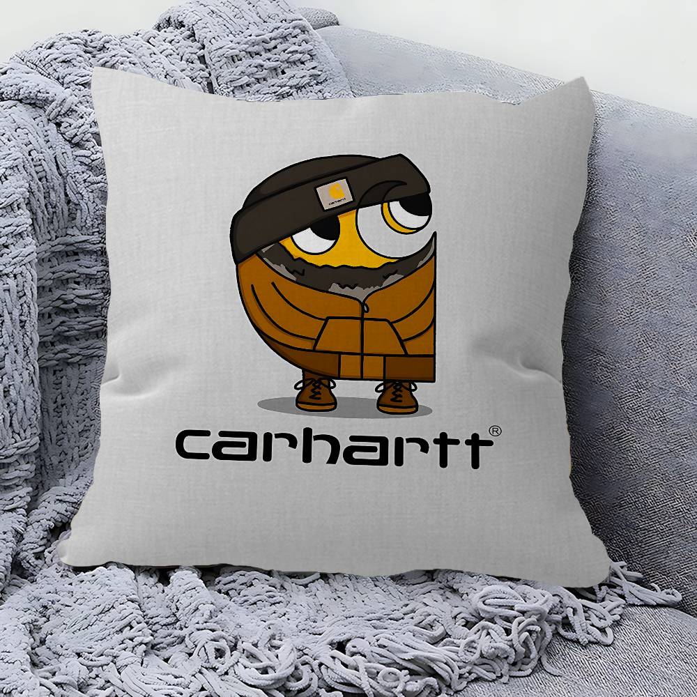 C-Carharttes ロゴ メープル デザイン クッショ - Home Textiles Logo のレビューと価格