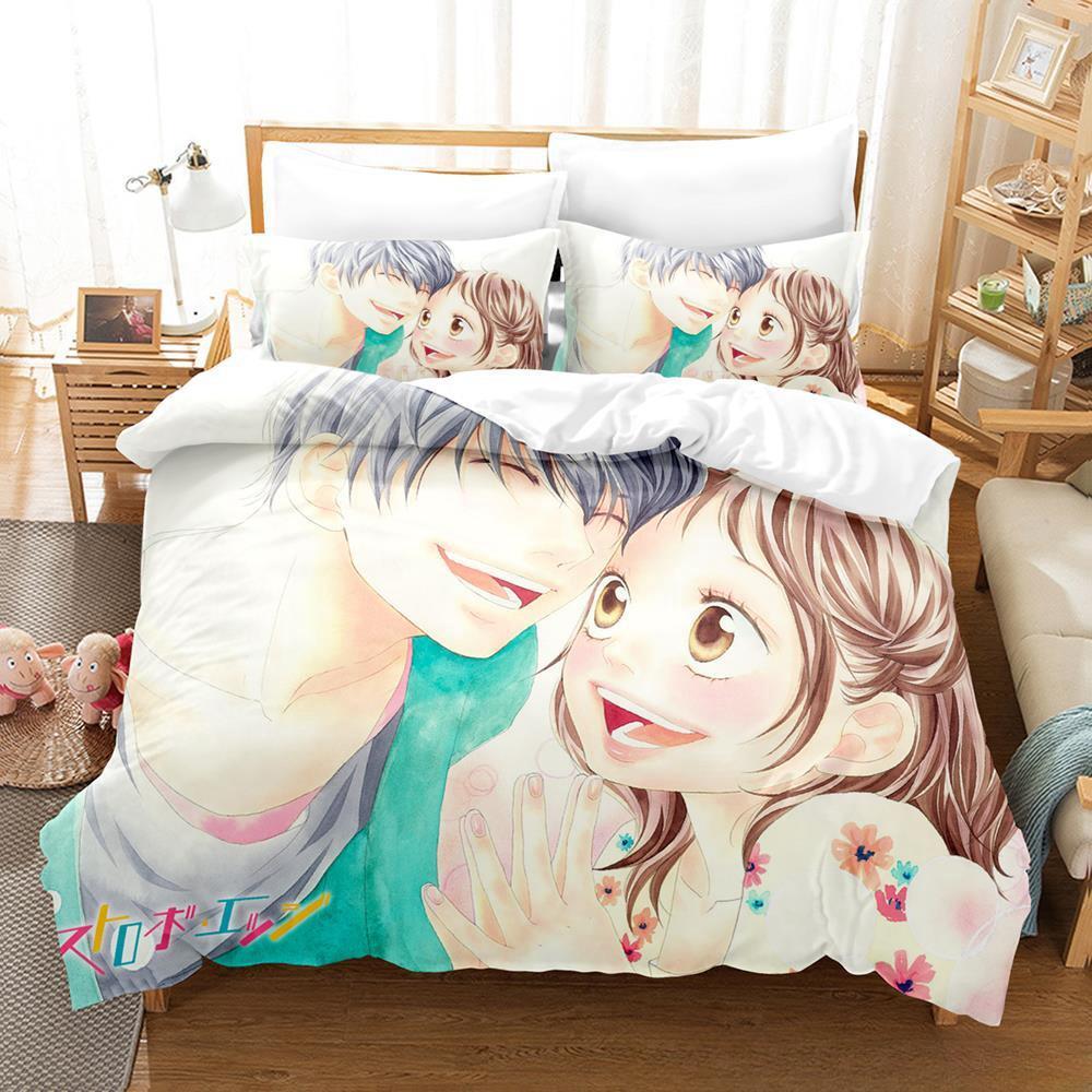 3Dプリントアニメ「アオハイドライド」寝具セット シングル/ - Home Textiles Bedding のレビューと価格