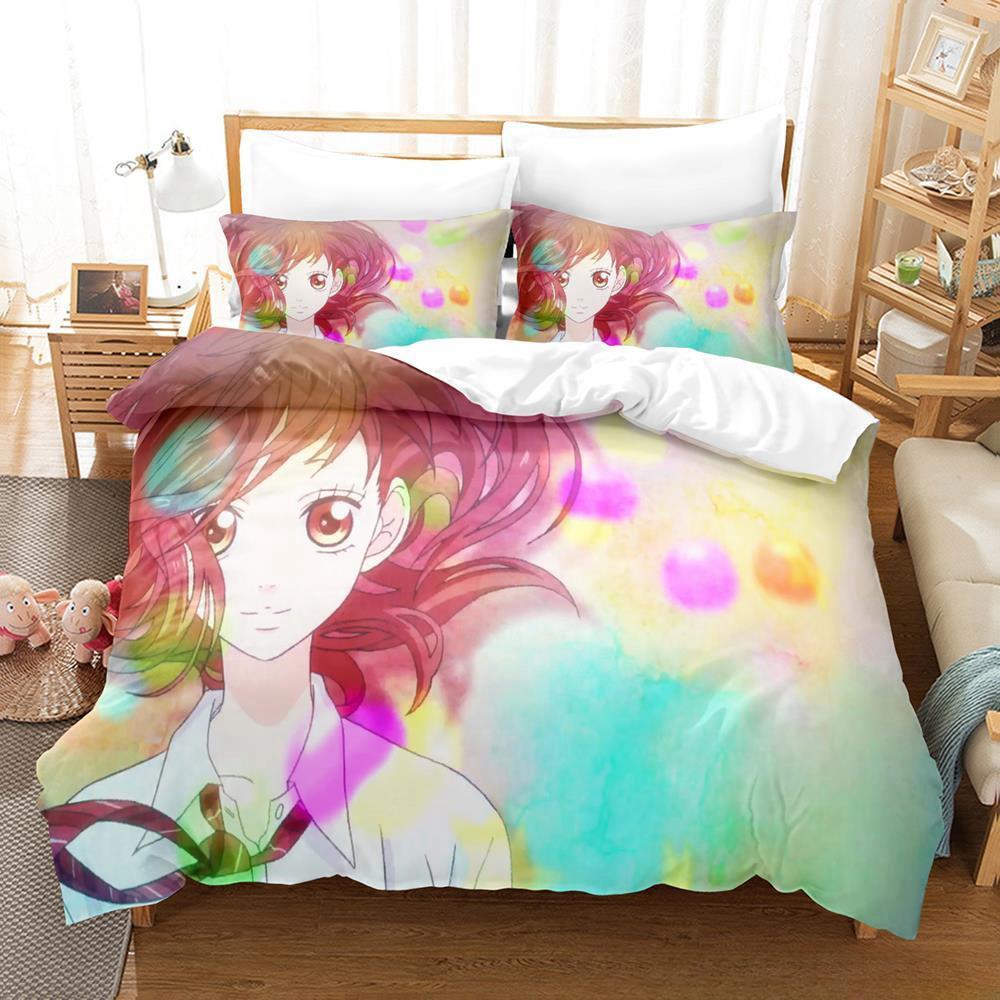 3Dプリントアニメ「アオハイドライド」寝具セット シングル/ - Home Textiles Bedding のレビューと価格