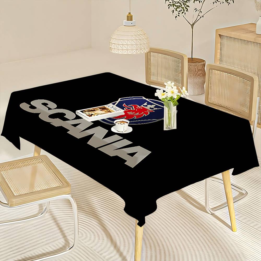 S-Scanias ロゴ付き洗えるテーブルクロス 結婚式 パ - Home Textiles Today Logo のレビューと価格