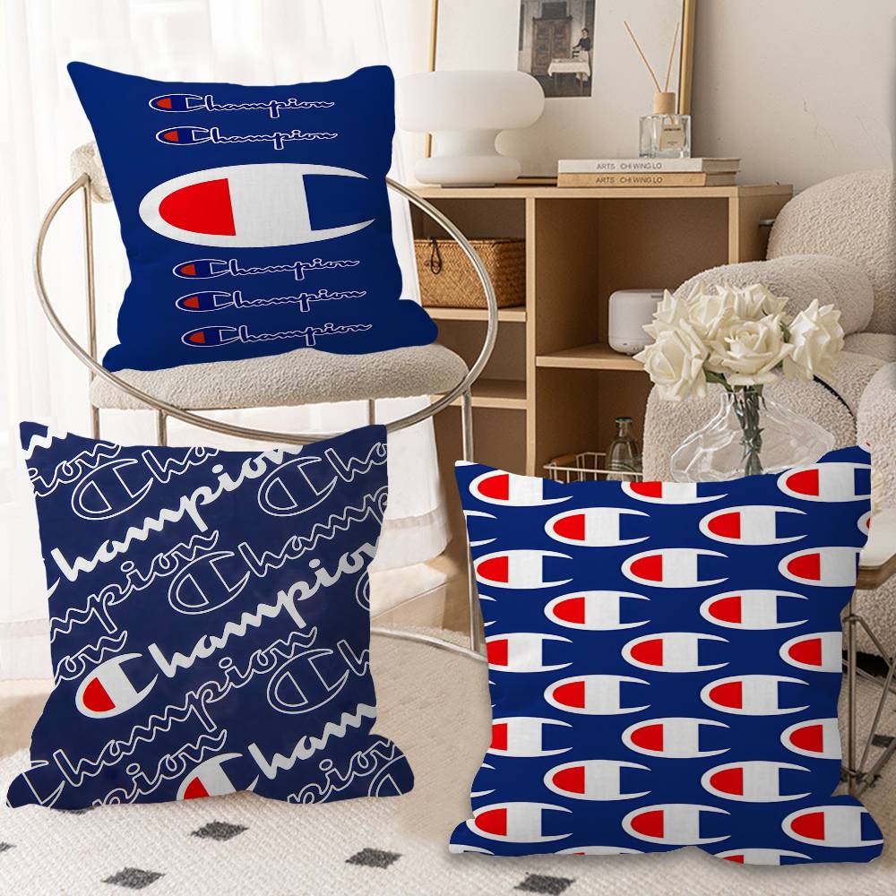 有名ブランドC-Championロゴ入り枕クッションカバー、 - Home Textiles Logo のレビューと価格