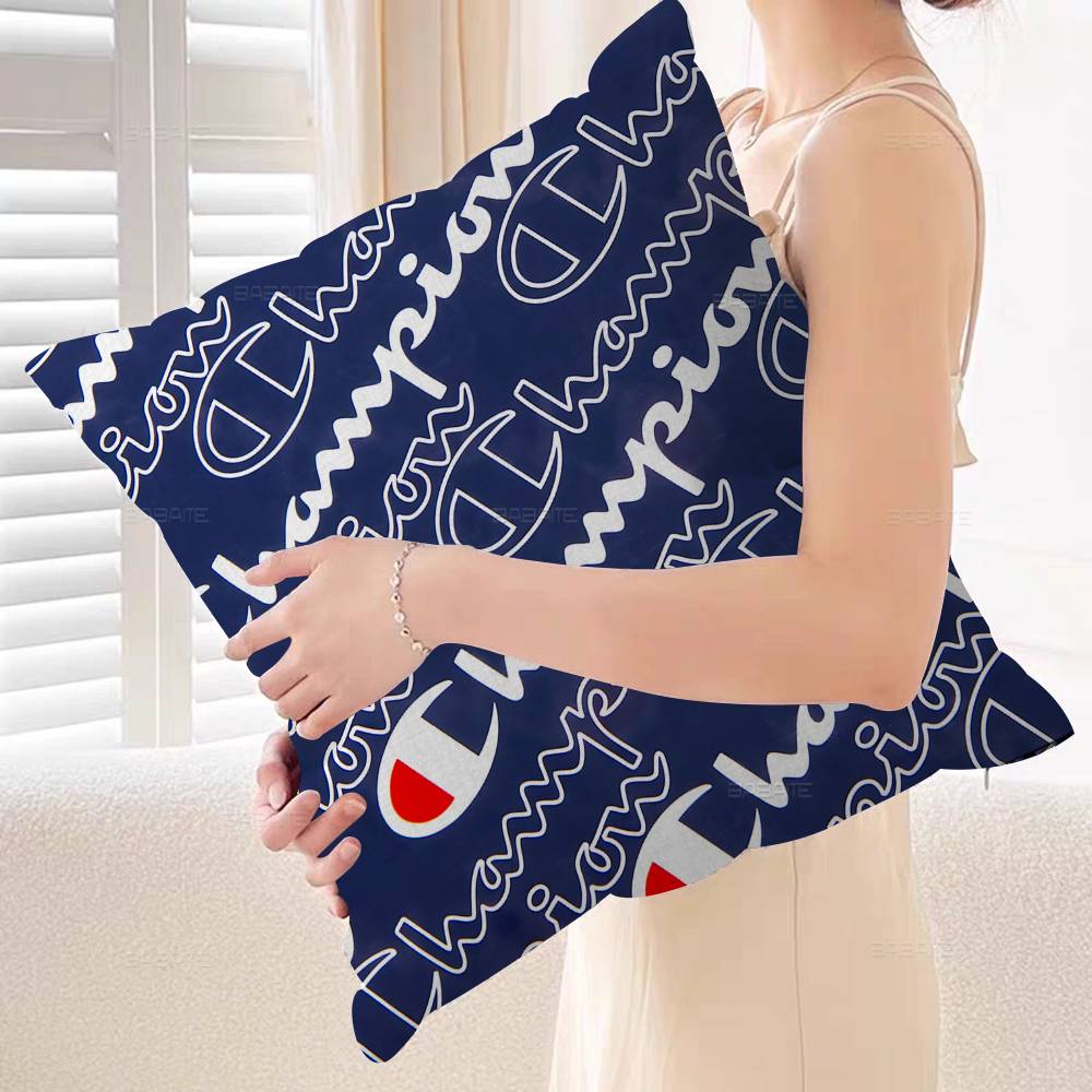 有名ブランドC-Championロゴ入り枕クッションカバー、 - Home Textiles Logo のレビューと価格