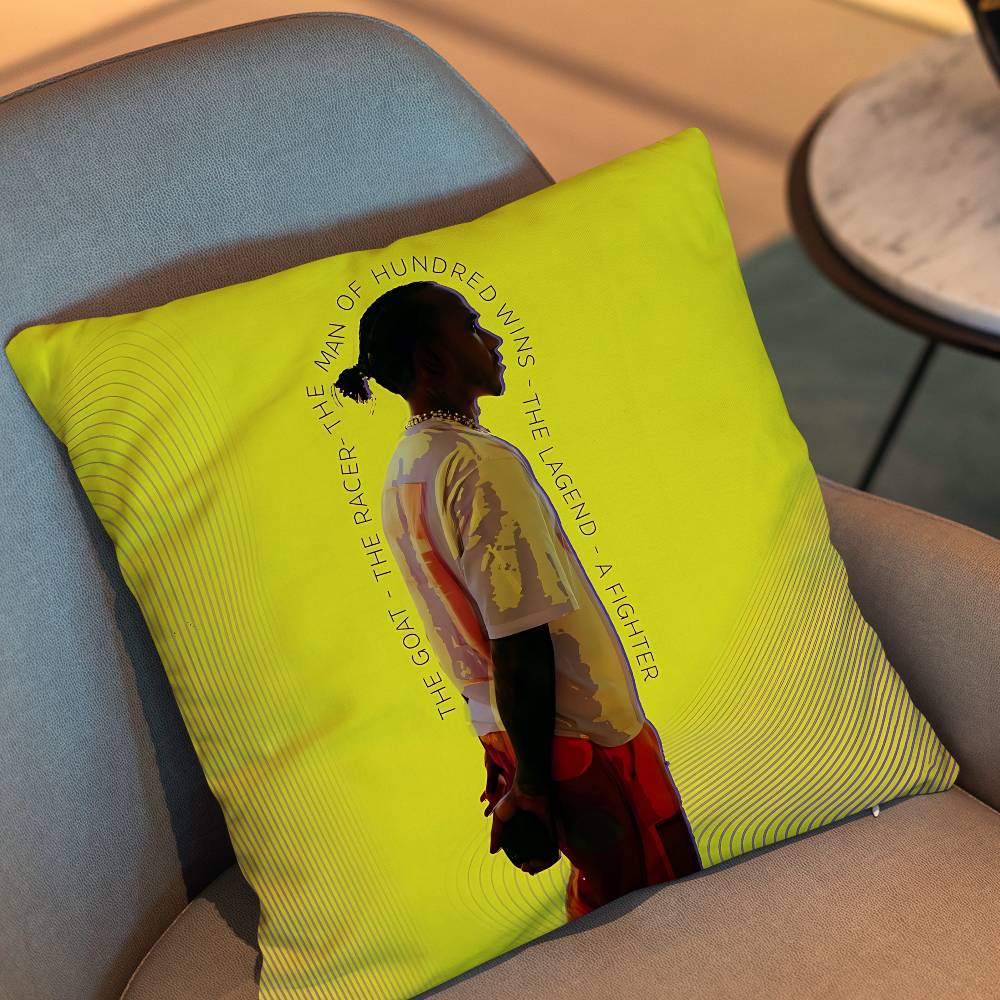 runnerup カナダ ルイス・ハミルトン 枕カバー 正方 - Home Textiles Canada のレビューと価格