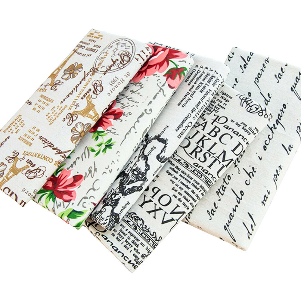 パリエッフェル塔フラワーシールフレンチパターン生地コットンリ - Home Textiles Paris のレビューと価格