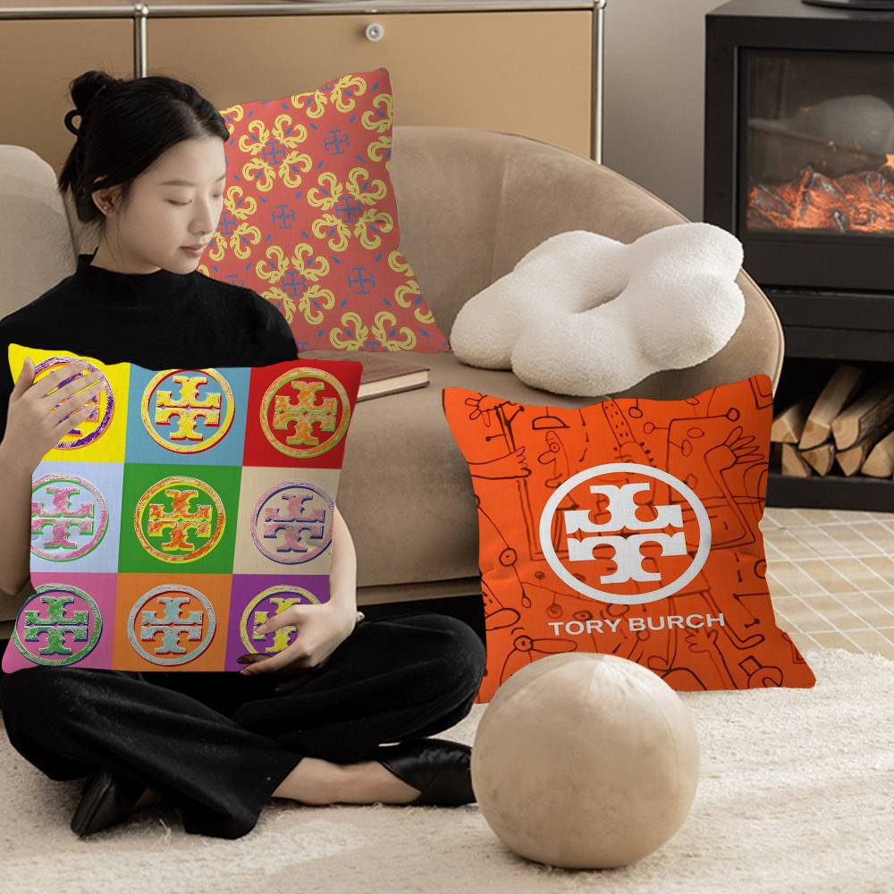 ラグジュアリーブランドT-Tory B-Burchロゴ入りク - Home Textiles Logo のレビューと価格