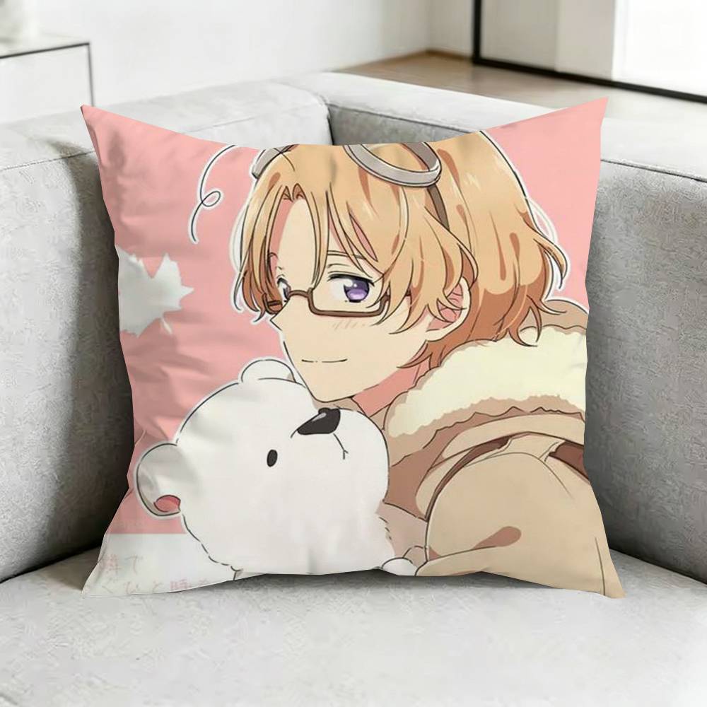 C-カナダ H-ヘタリア 枕カバー 正方形 両面ソファクッシ - Home Textiles Canada のレビューと価格
