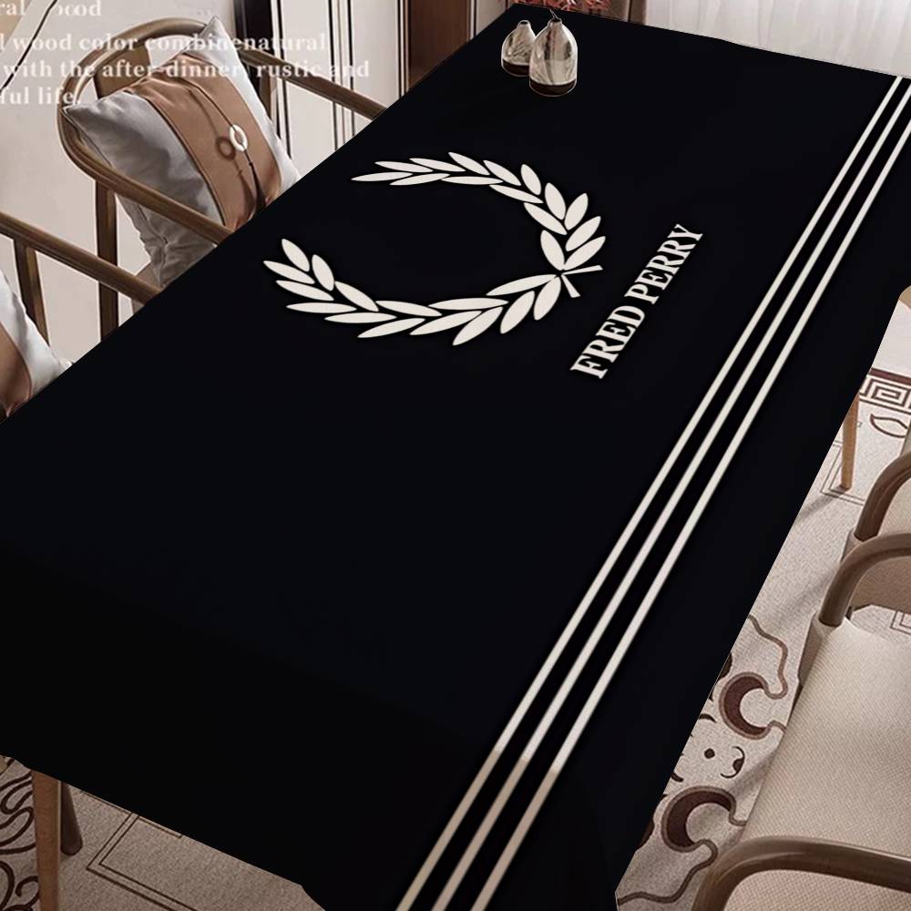 フレッドペリーロゴ入り長方形テーブルクロス テーブル装飾 再 - Home Textiles Today Logo のレビューと価格