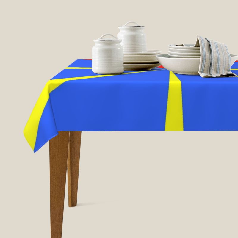 974 レユニオン島ロゴテーブルクロス レユニオン人誇り高き - Home Textiles Logo のレビューと価格
