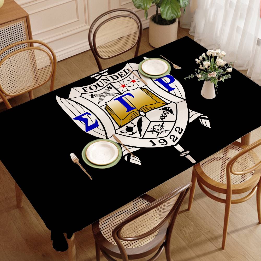 シグマ・ガンマ・ロー ロゴ テーブルクロス ホームディナーパ - Home Textiles News のレビューと価格