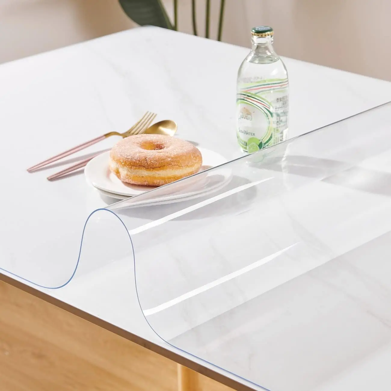透明なビニールテーブルクロス,長方形,プラスチック,ガラス, - Home Textiles News のレビューと価格
